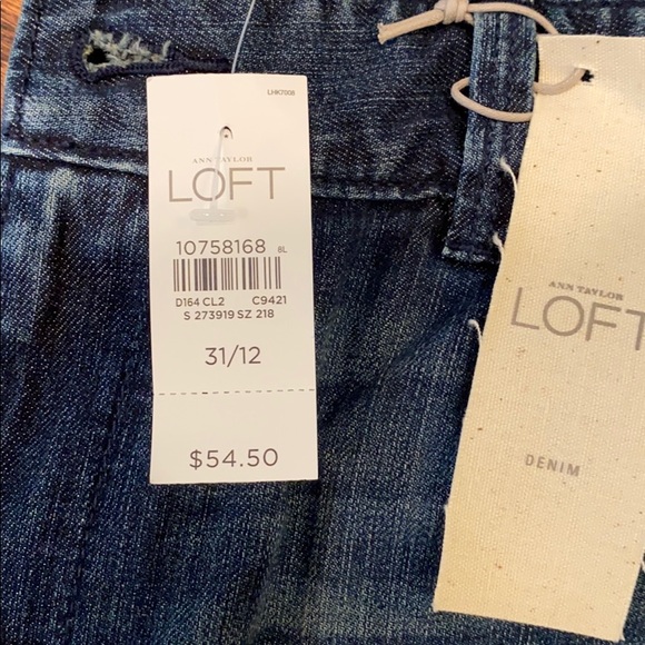 Ann Taylor cropped jeans - Picture 2 of 4